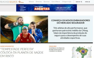 Site da Revista de Seguros: tudo em um só lugar