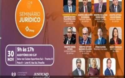 Participe do 6º Seminário Jurídico de Seguros em Brasília