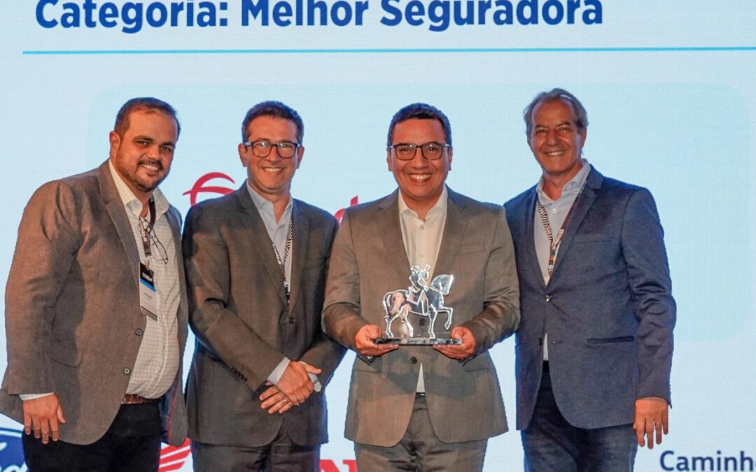 Bradesco seguros conquista 1º lugar na categoria melhor seguradora (auto) no prêmio mobilidade estadão 2023