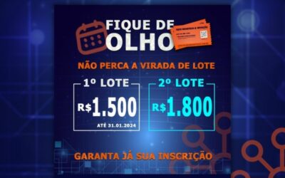 Termina hoje a venda do primeiro lote de ingressos para o CQCS Insurtech & Inovação 2024