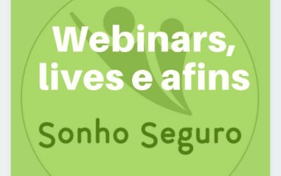 Agenda de lives, webinars, balanços e afins