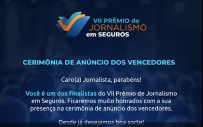 Apólice classifica duas matérias no Prêmio de Jornalismo em Seguros