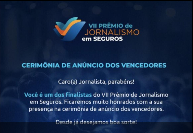 Apólice classifica duas matérias no Prêmio de Jornalismo em Seguros