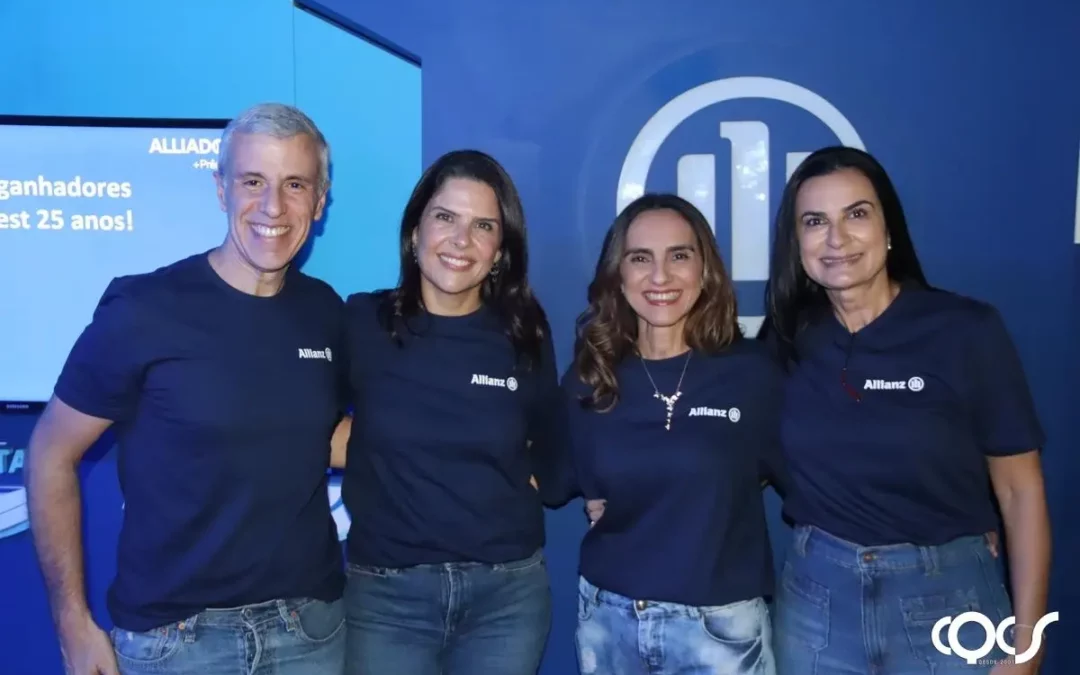 Allianz Seguros premia corretores parceiros com presença em show de 25 anos do Jota Quest